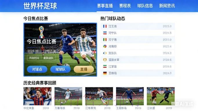 2026年世界杯直播平台推荐指南